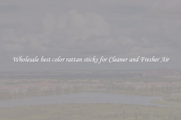 Wholesale best color rattan sticks for Cleaner and Fresher Air