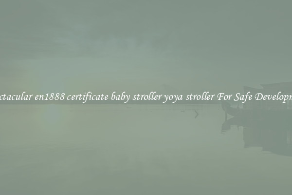Spectacular en1888 certificate baby stroller yoya stroller For Safe Development