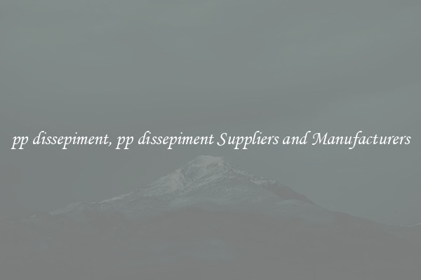 pp dissepiment, pp dissepiment Suppliers and Manufacturers