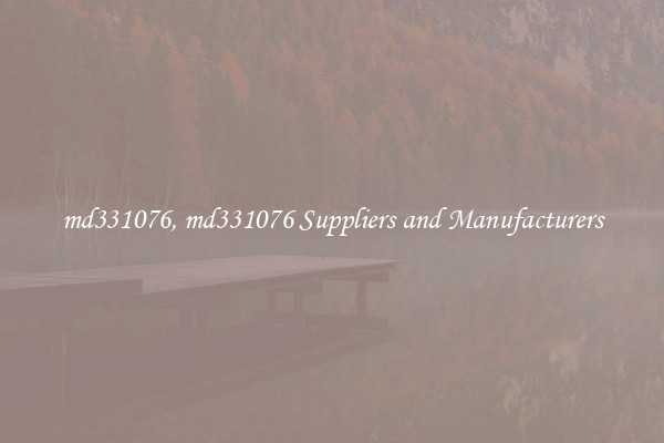 md331076, md331076 Suppliers and Manufacturers