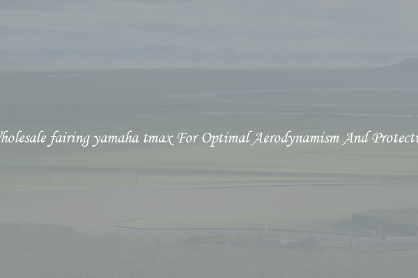 Wholesale fairing yamaha tmax For Optimal Aerodynamism And Protection
