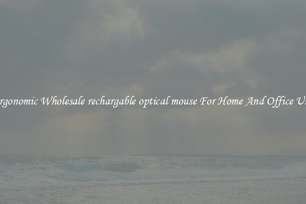 Ergonomic Wholesale rechargable optical mouse For Home And Office Use.